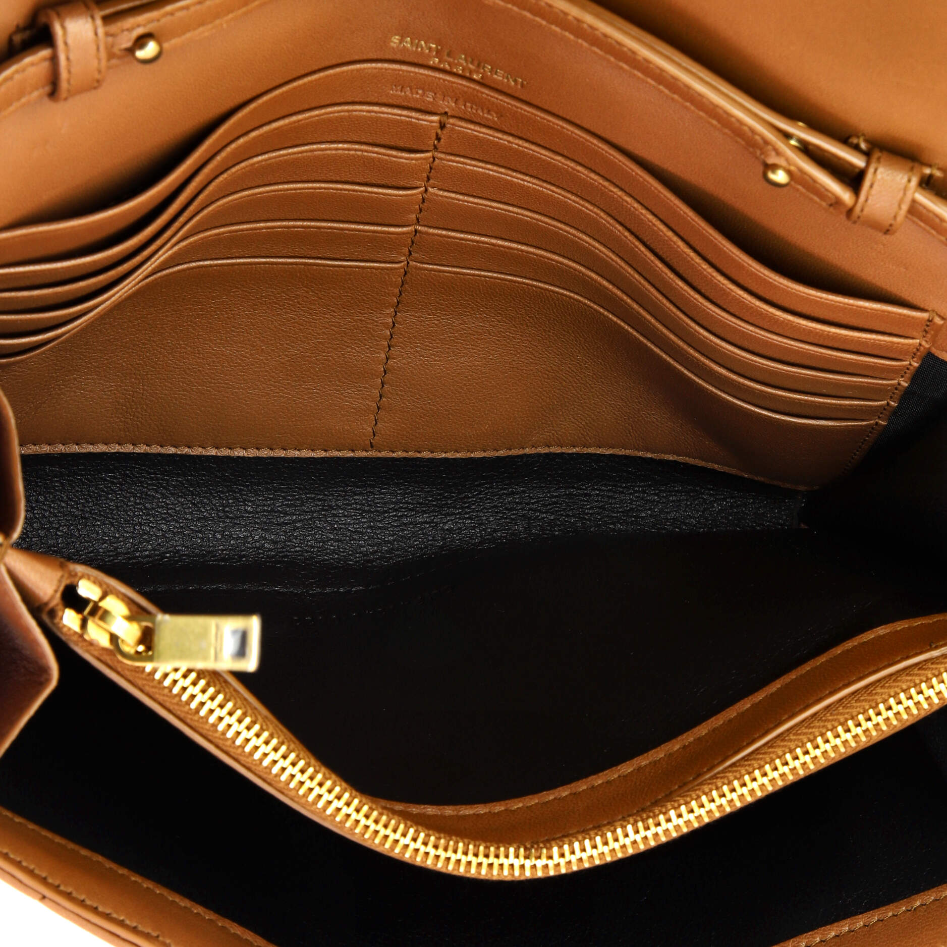 Cassandre Wallet on Chain Quilted Leather Medium