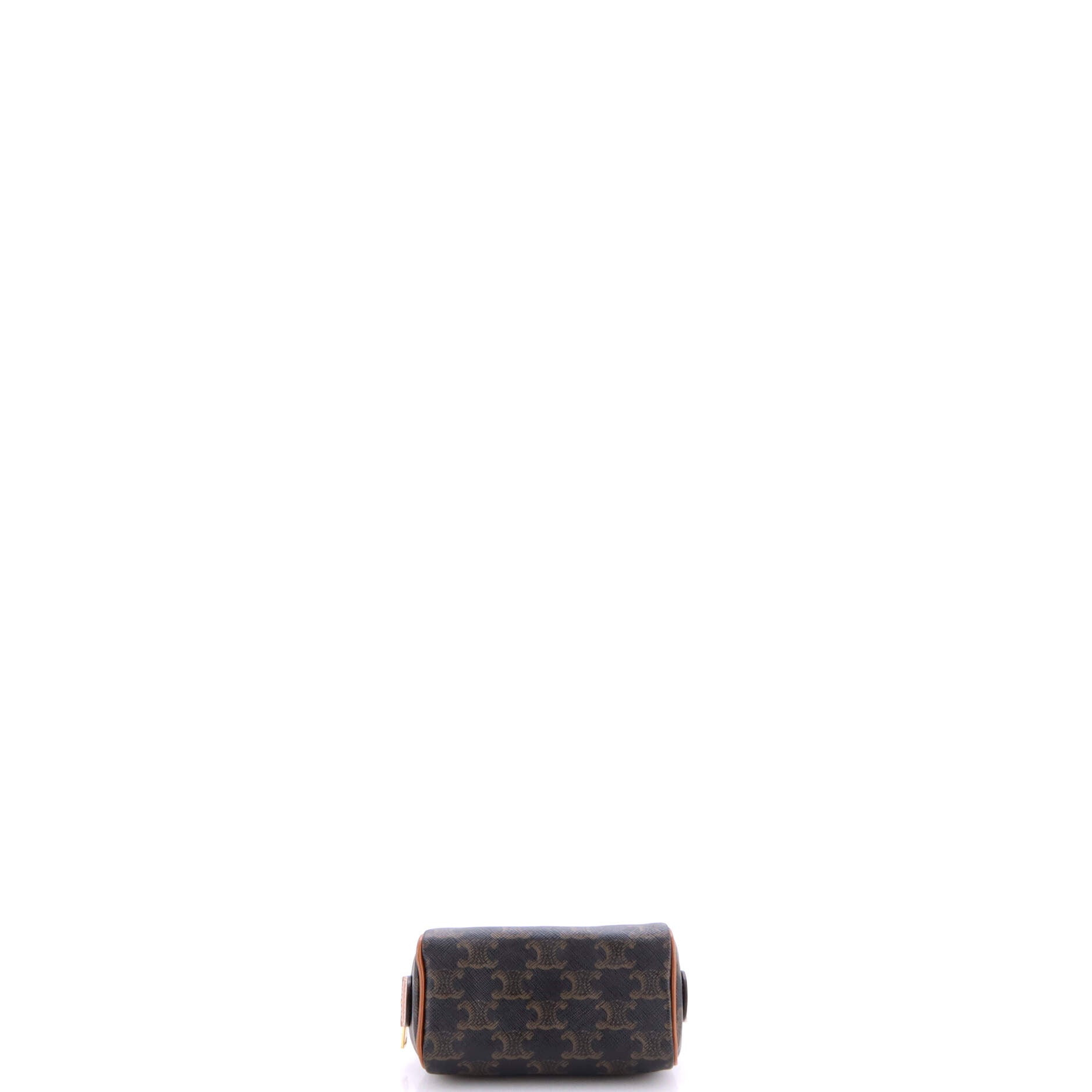 Boston Bag Triomphe Coated Canvas Mini