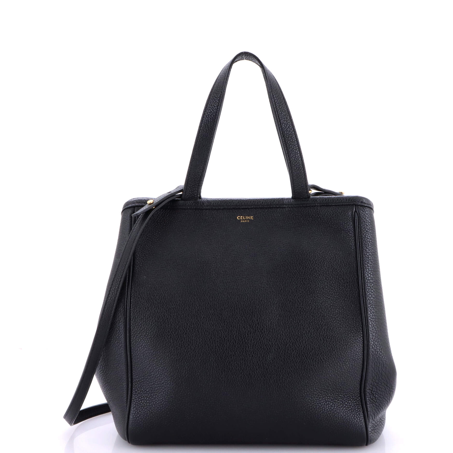 Folded Cabas Leather Small