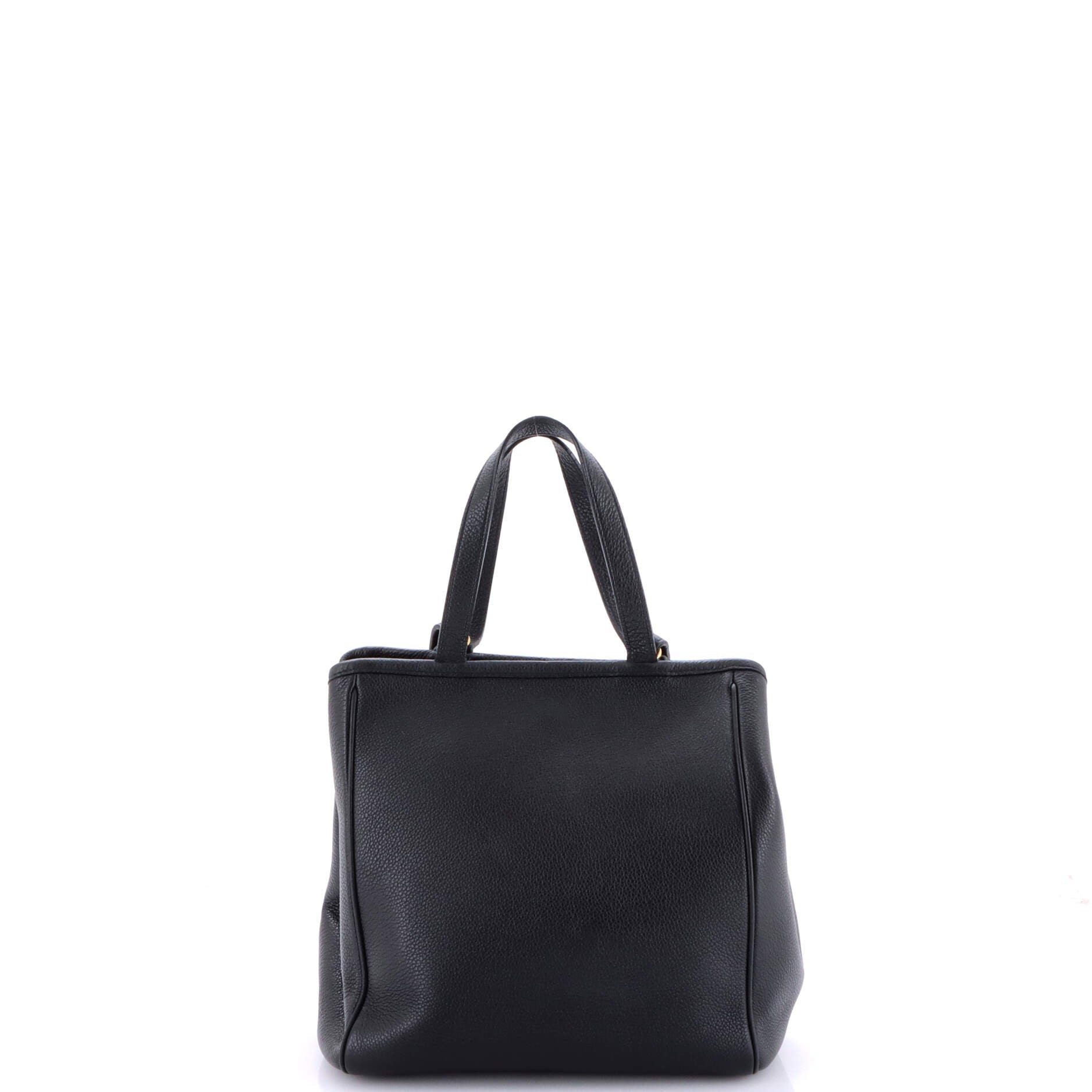 Folded Cabas Leather Small