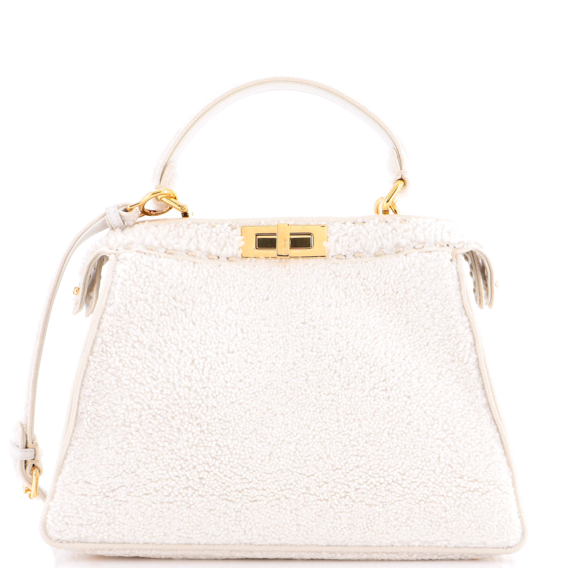Peekaboo ISeeU Bag Shearling Medium