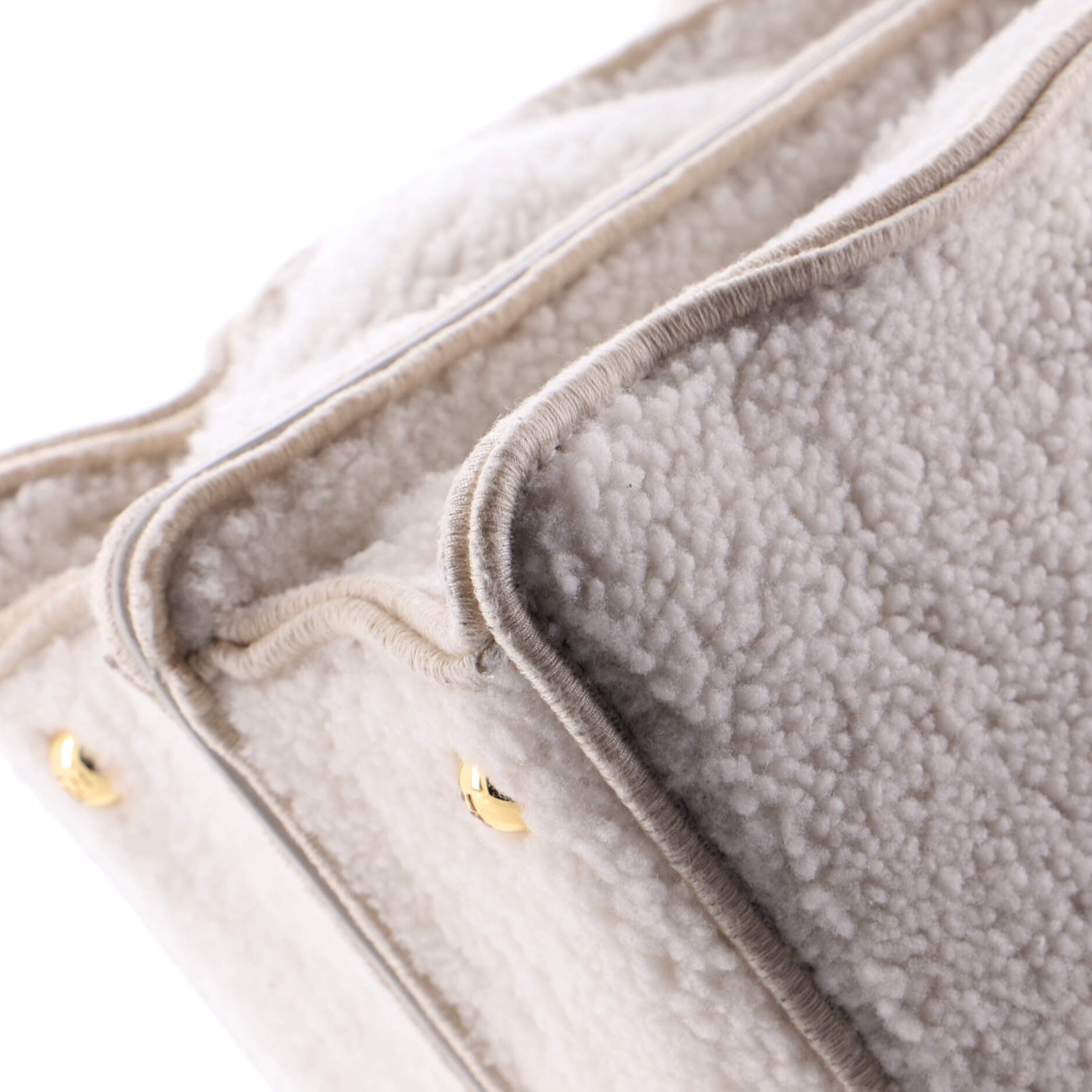 Peekaboo ISeeU Bag Shearling Medium