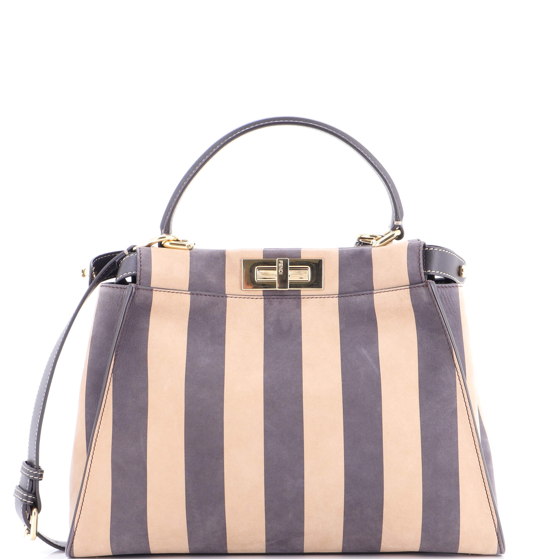 Peekaboo Bag Pequin Nubuck Regular