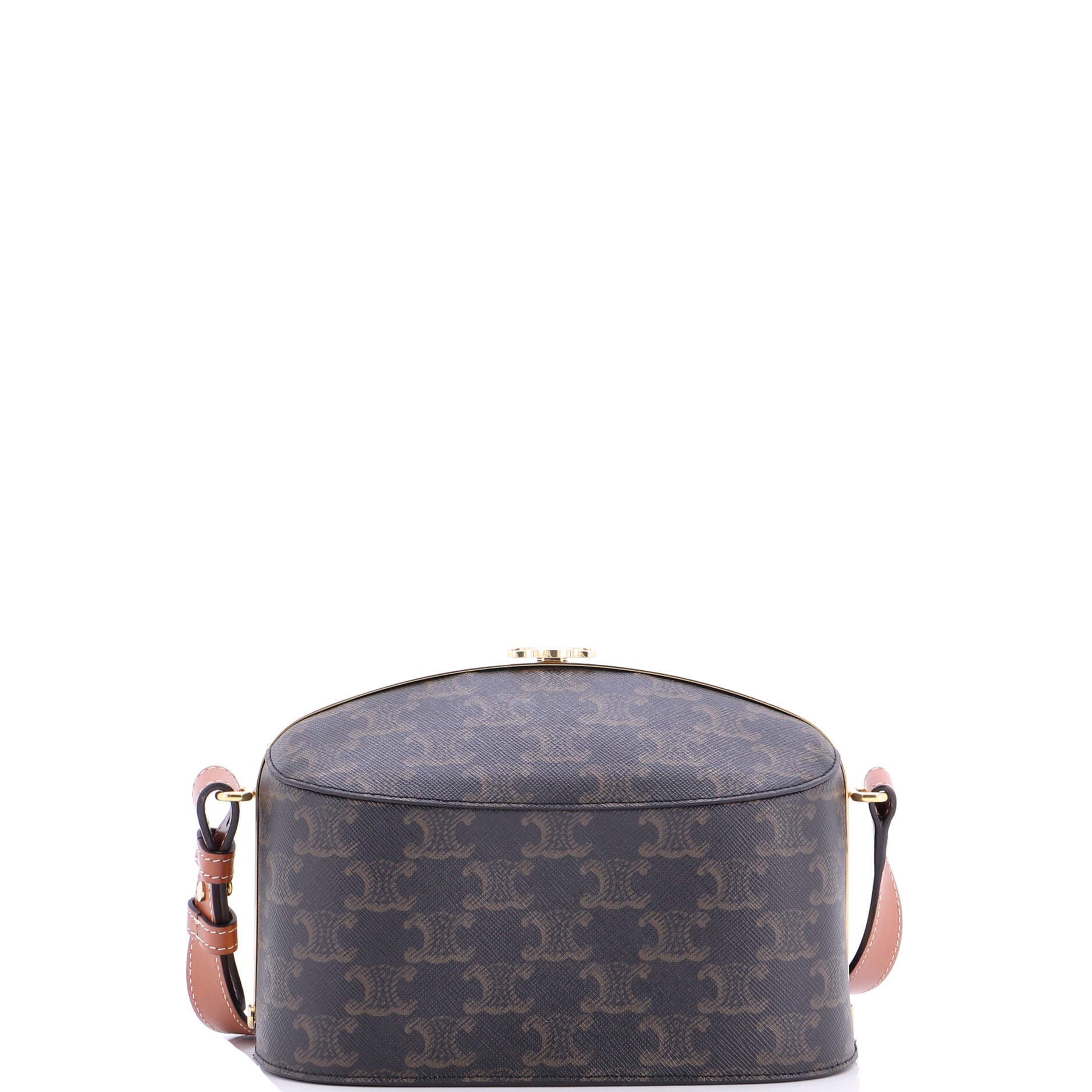 Lunch Box Bag Triomphe Coated Canvas