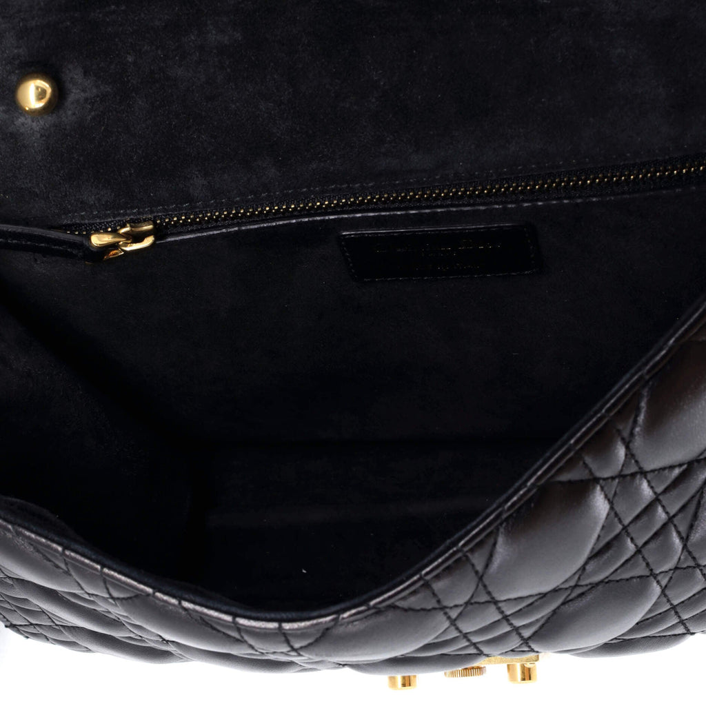 Dioraddict Flap Bag Cannage Quilt Lambskin Medium