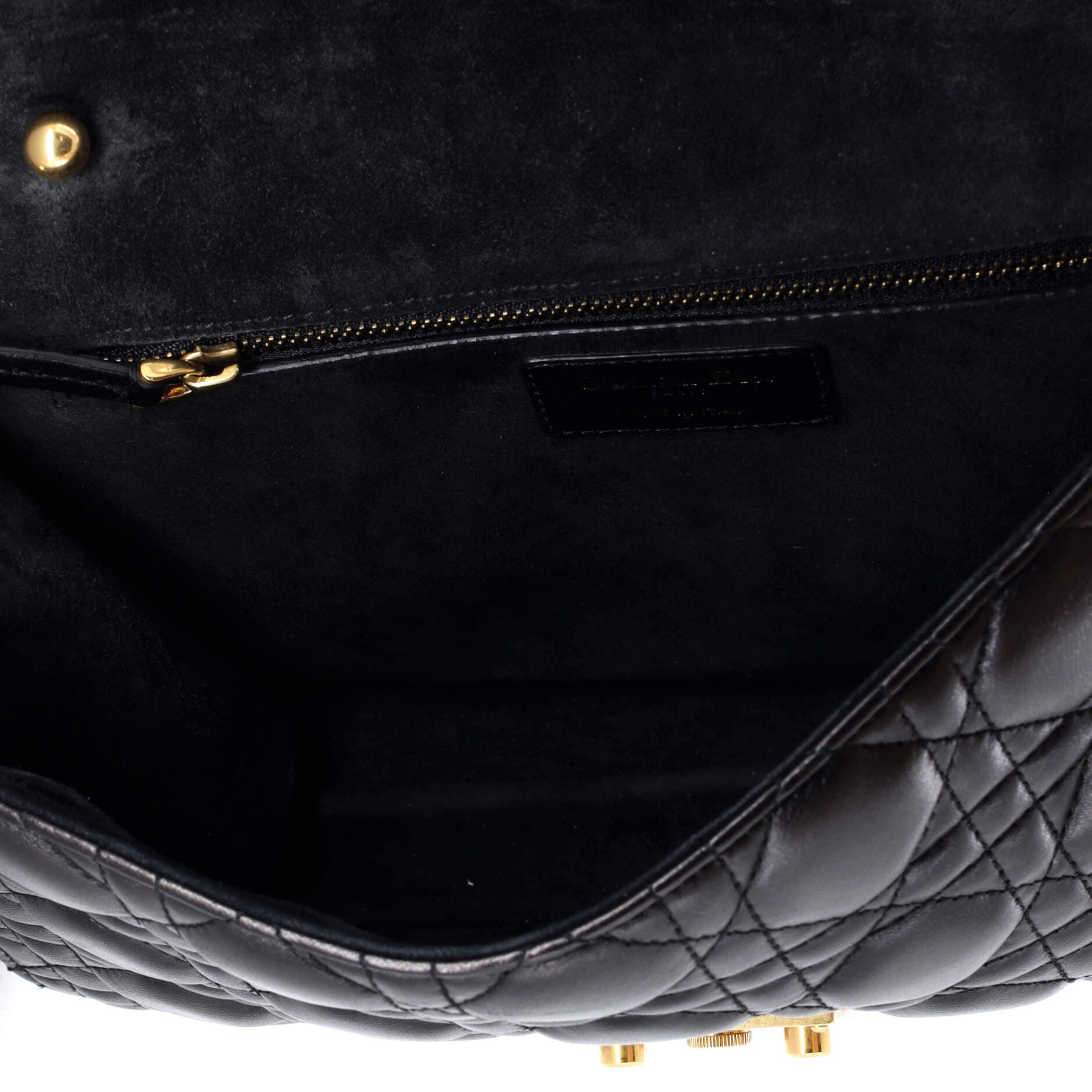 Dioraddict Flap Bag Cannage Quilt Lambskin Medium