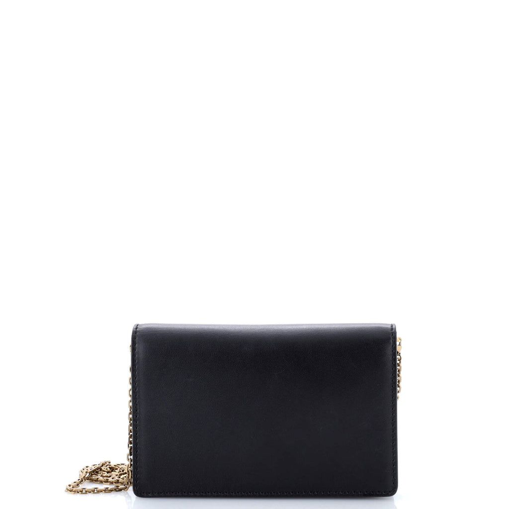 J'Adior Wallet on Chain Leather