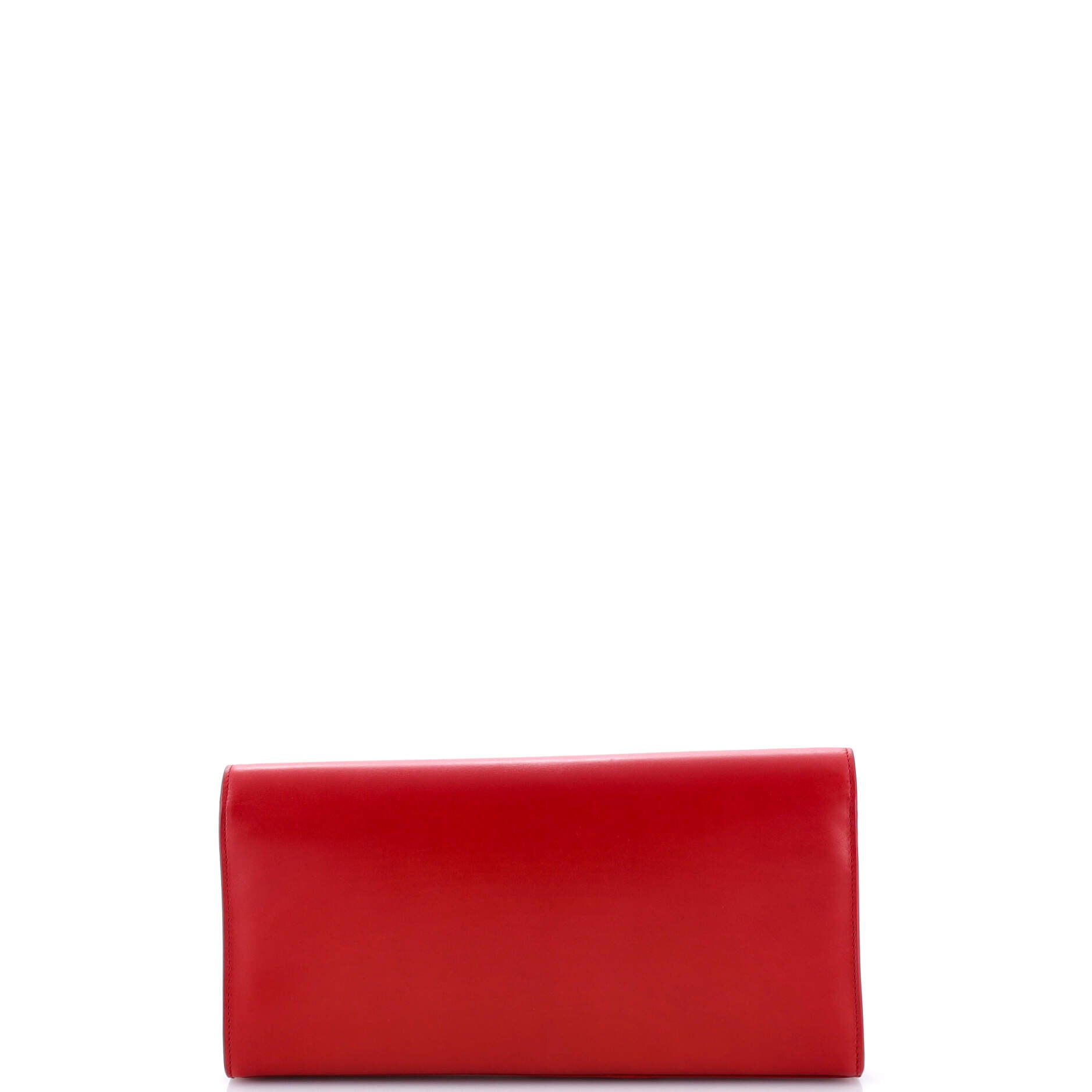 Classic Monogram Tassel Clutch Leather Long