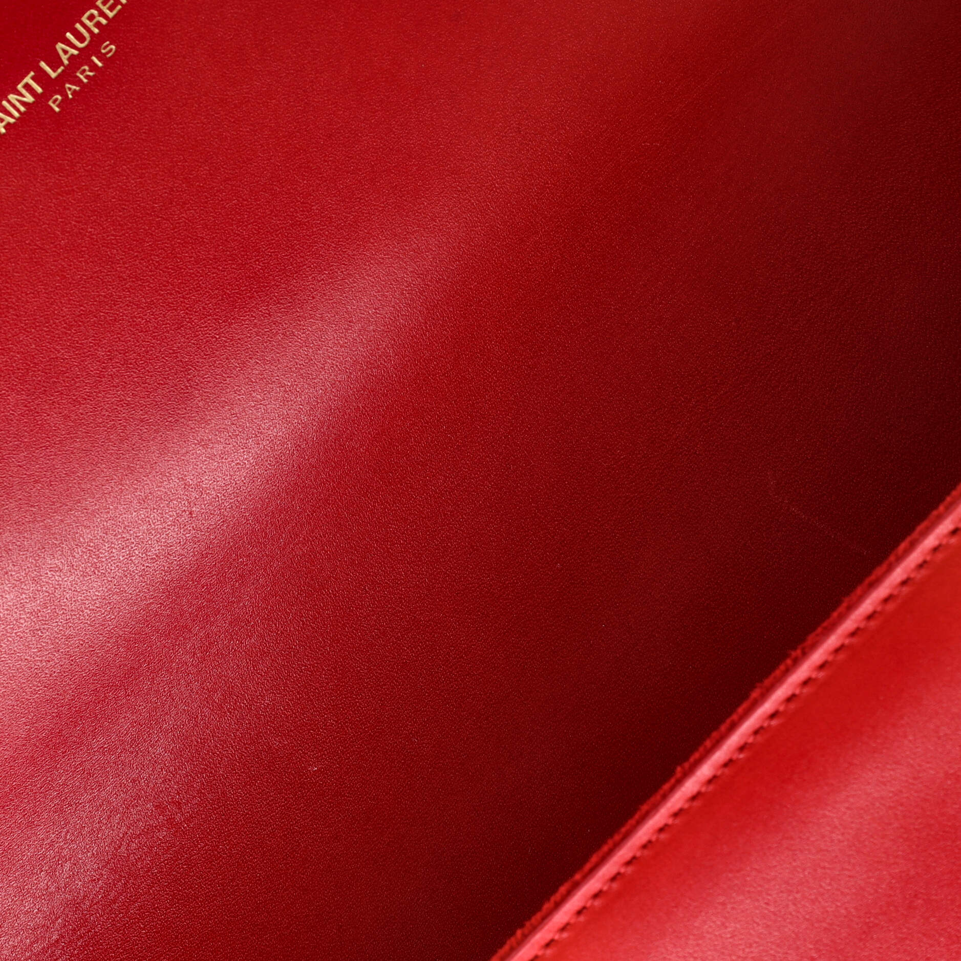 Classic Monogram Tassel Clutch Leather Long