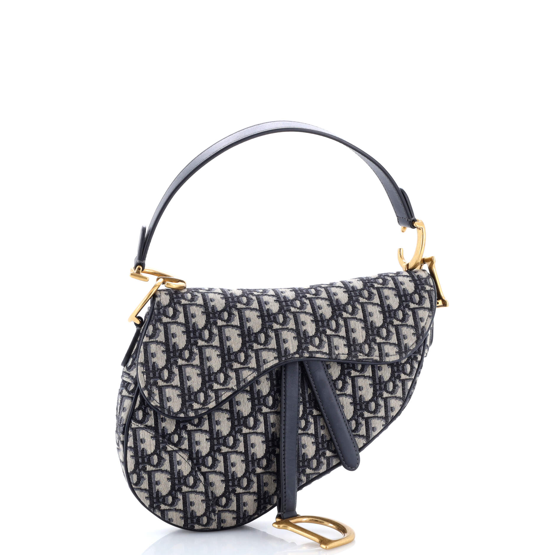 Saddle Handbag Oblique Canvas Medium