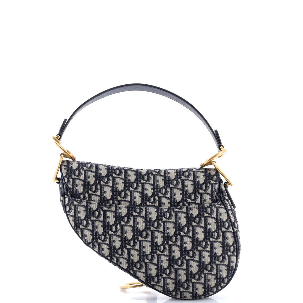 Saddle Handbag Oblique Canvas Medium