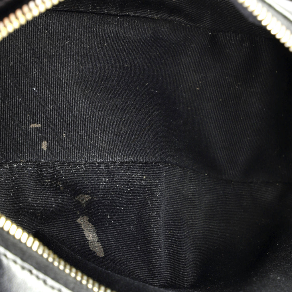 Lou Camera Bag Matelasse Chevron Leather Small