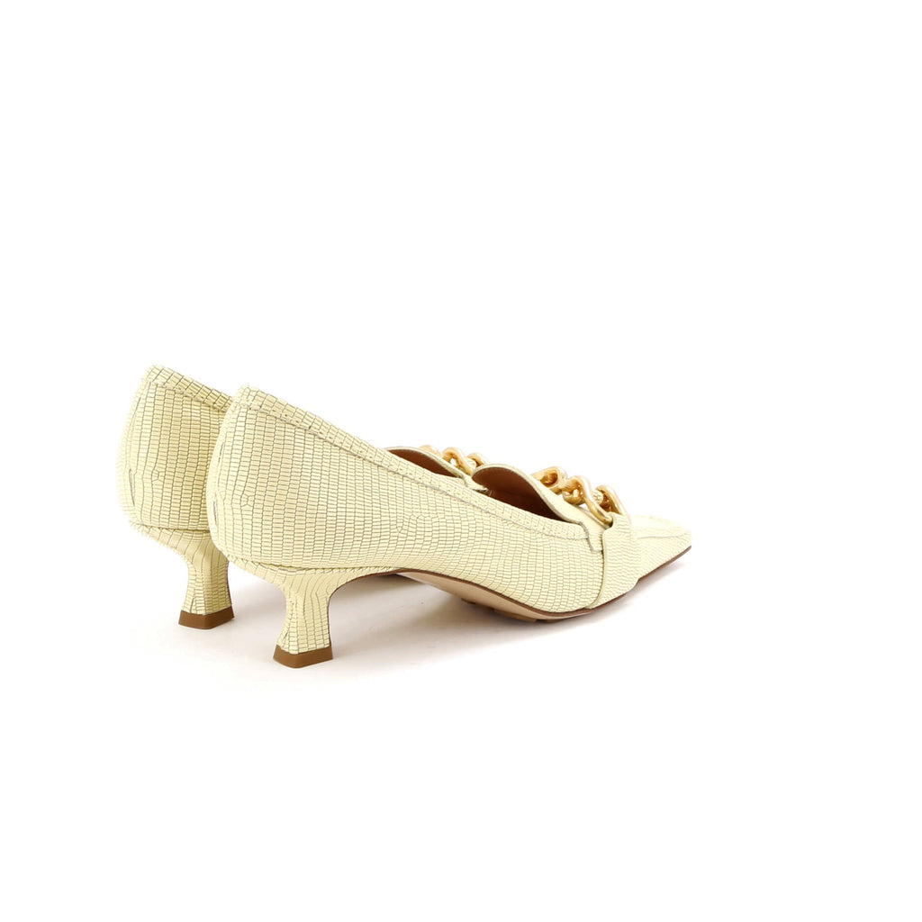 Women's Madame Pumps Embossed Leather