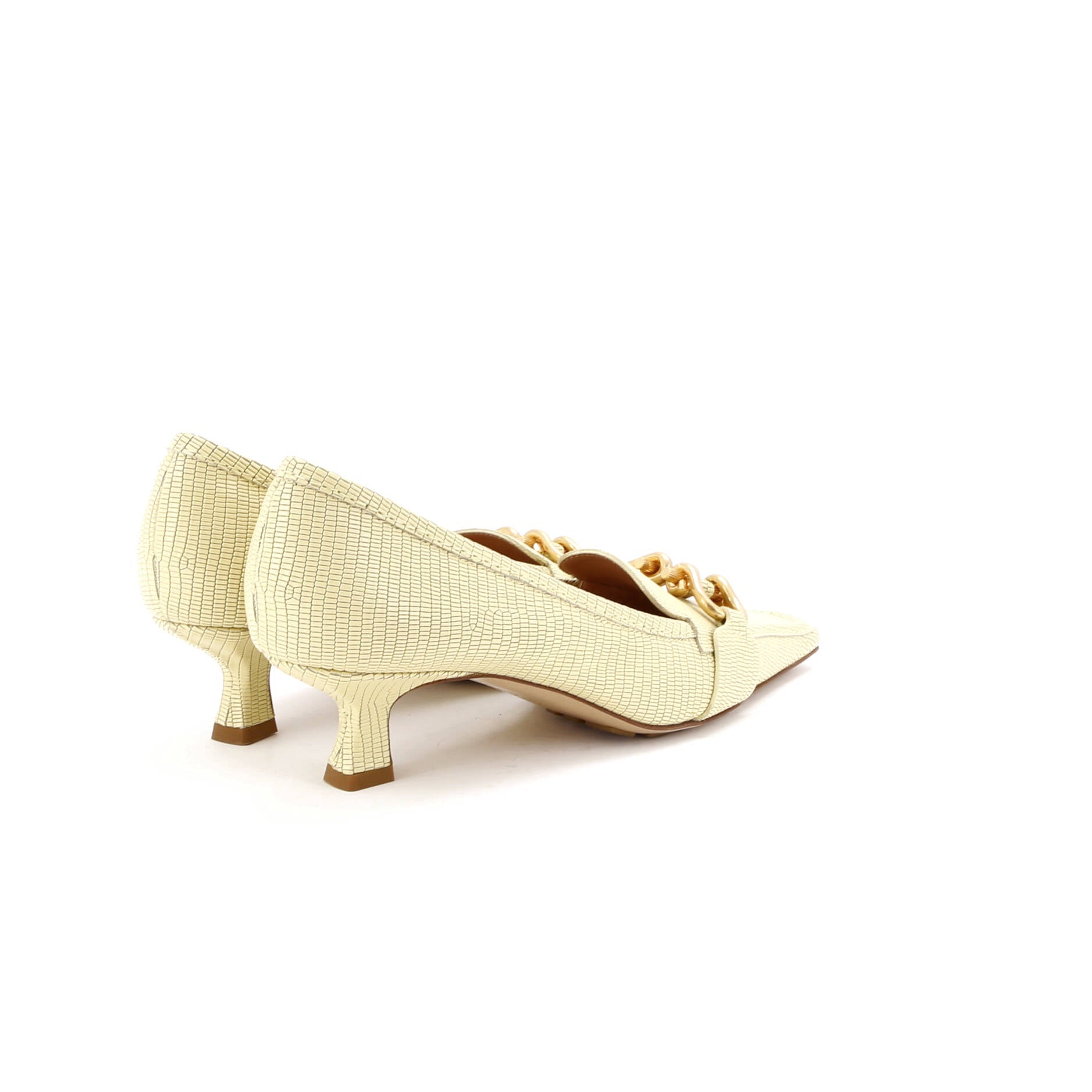 Women's Madame Pumps Embossed Leather