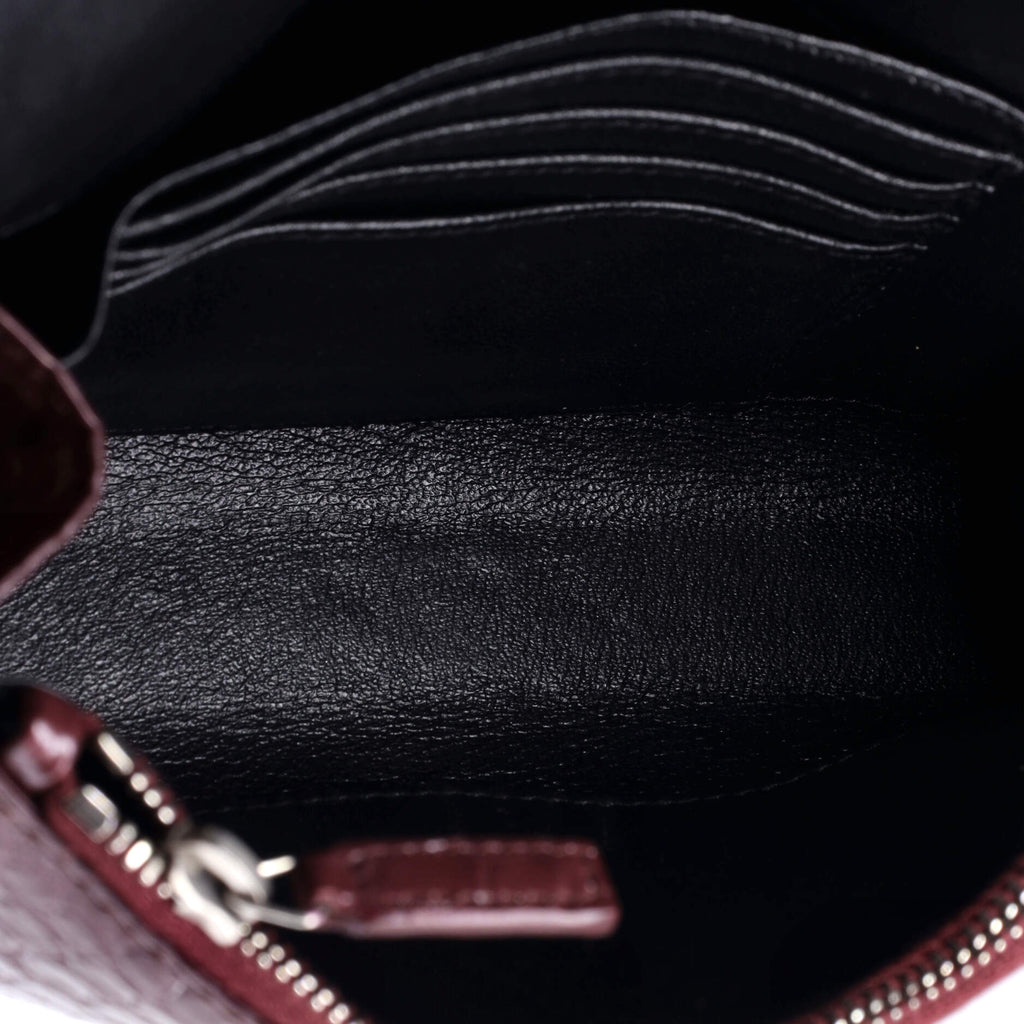 Classic Monogram Kate Belt Bag Crocodile Embossed Leather