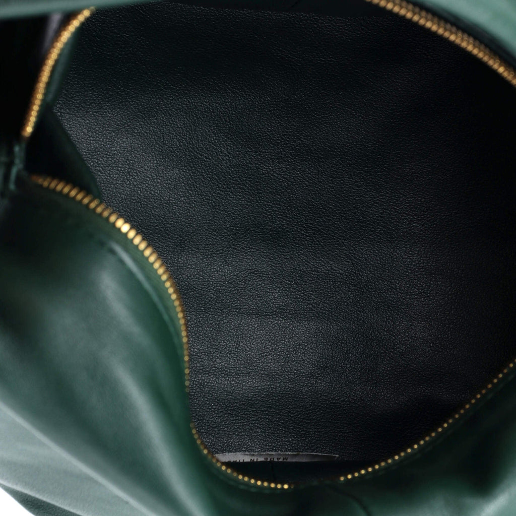 Double Knot Hobo Leather Mini