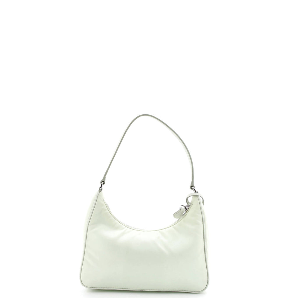 Re-Edition 2005 Hobo Tessuto with Saffiano Leather Mini
