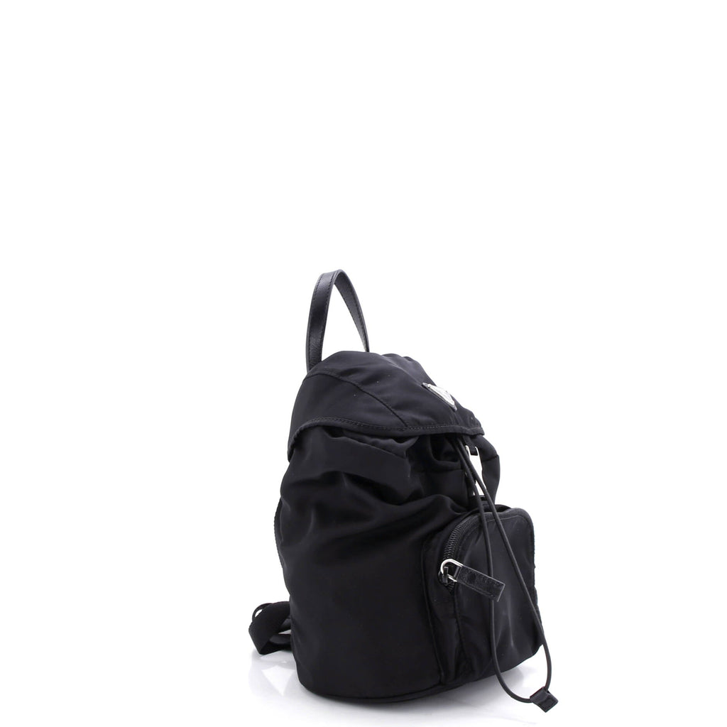 Single Buckle Pocket Backpack Tessuto Small