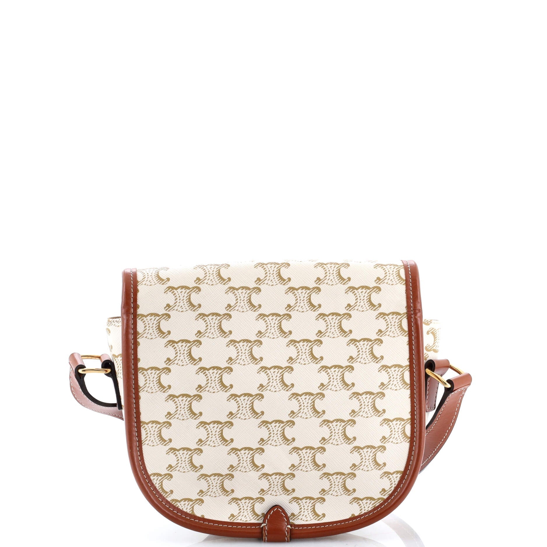 Folco Bag Triomphe Coated Canvas Medium