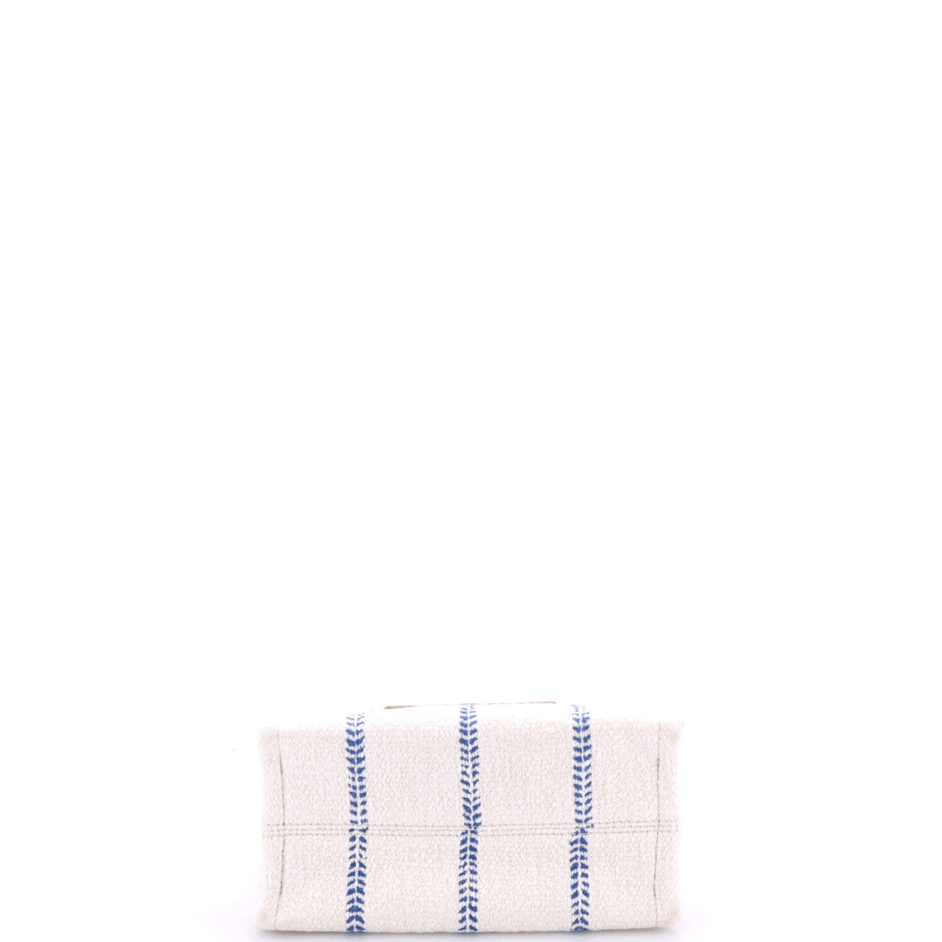 Cabas Thais Tote Triomphe Striped Textile Small