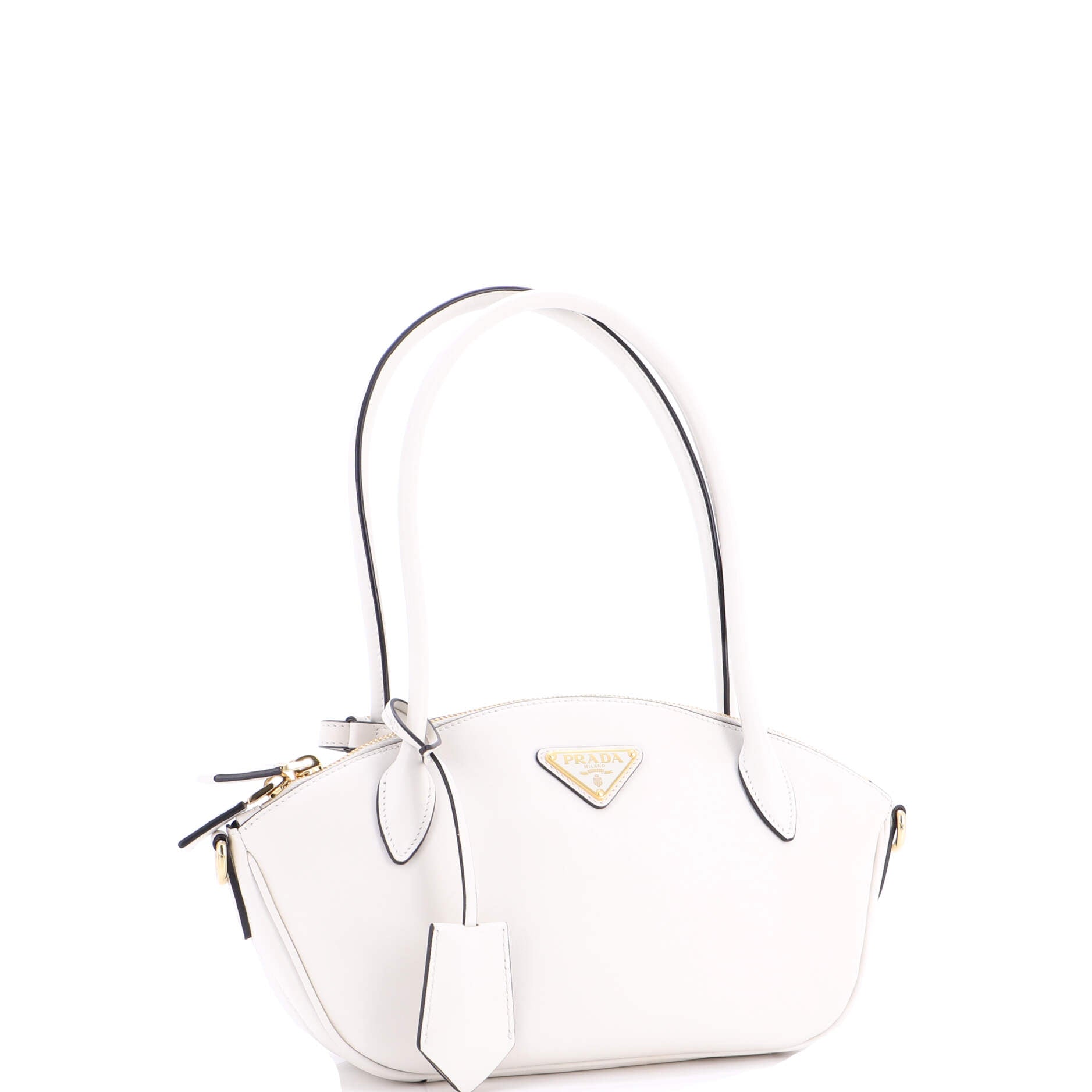 Triangle Shoulder Bag City Calf Small