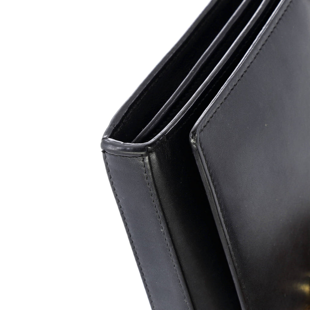Classic Monogram Wallet on Chain Leather Small