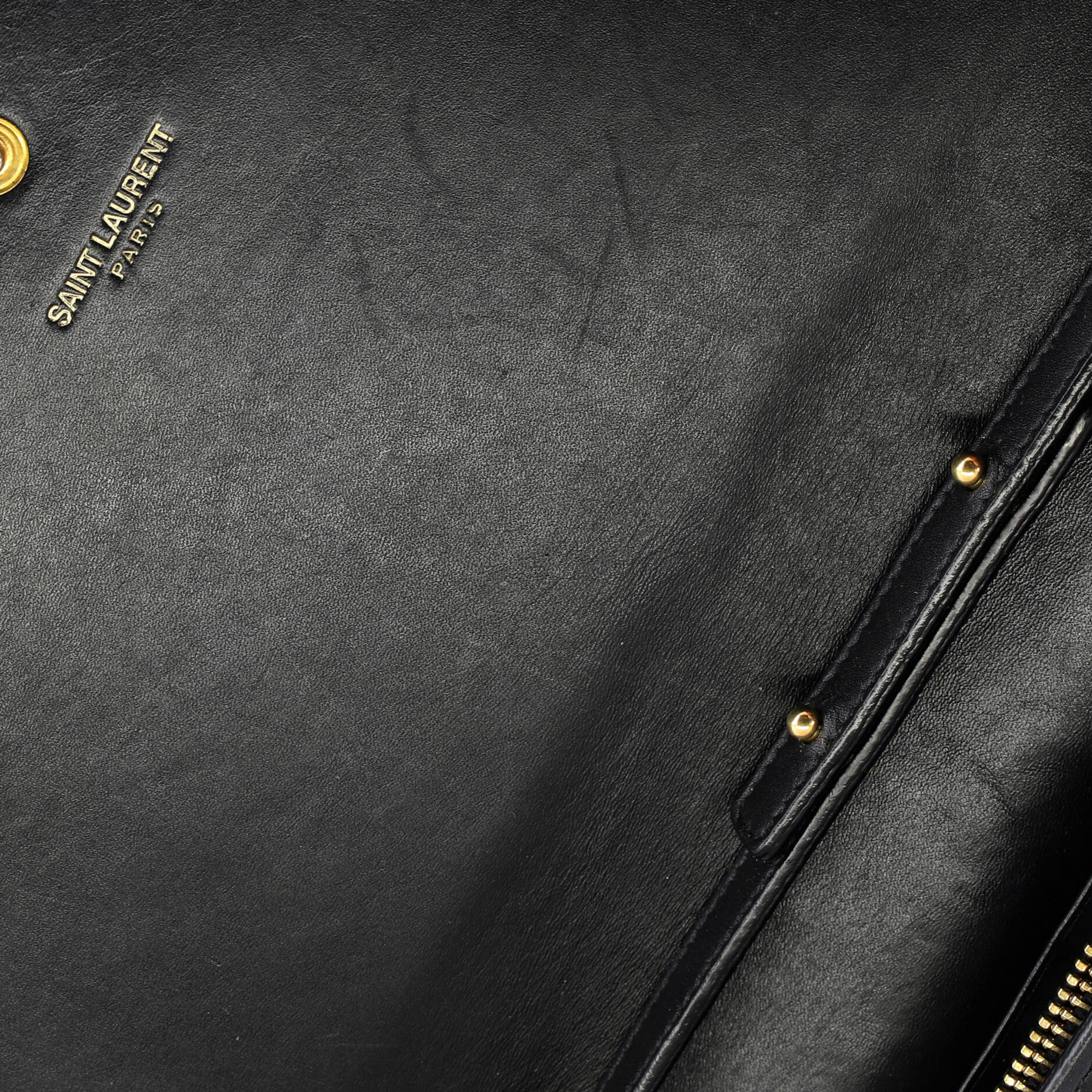 Classic Monogram Wallet on Chain Leather Small