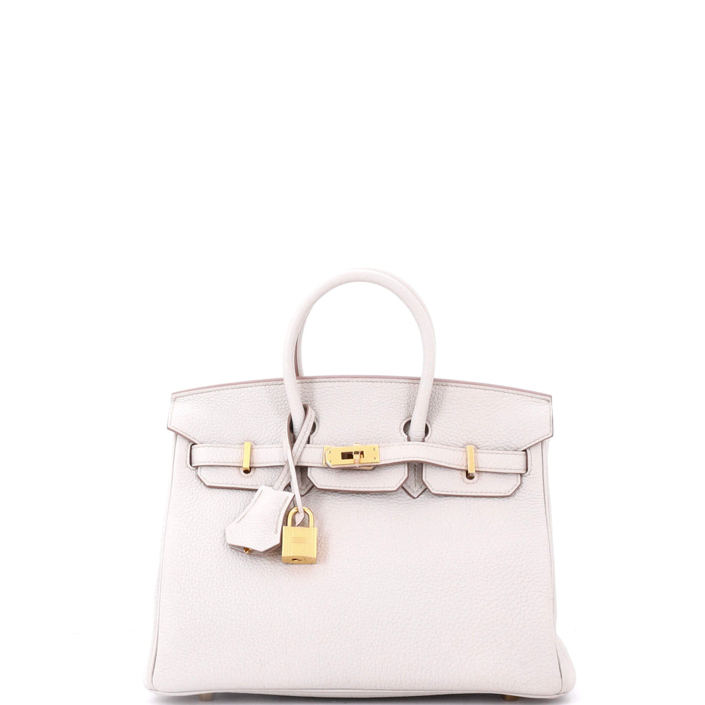 Birkin Handbag Light Togo with Gold Hardware 25