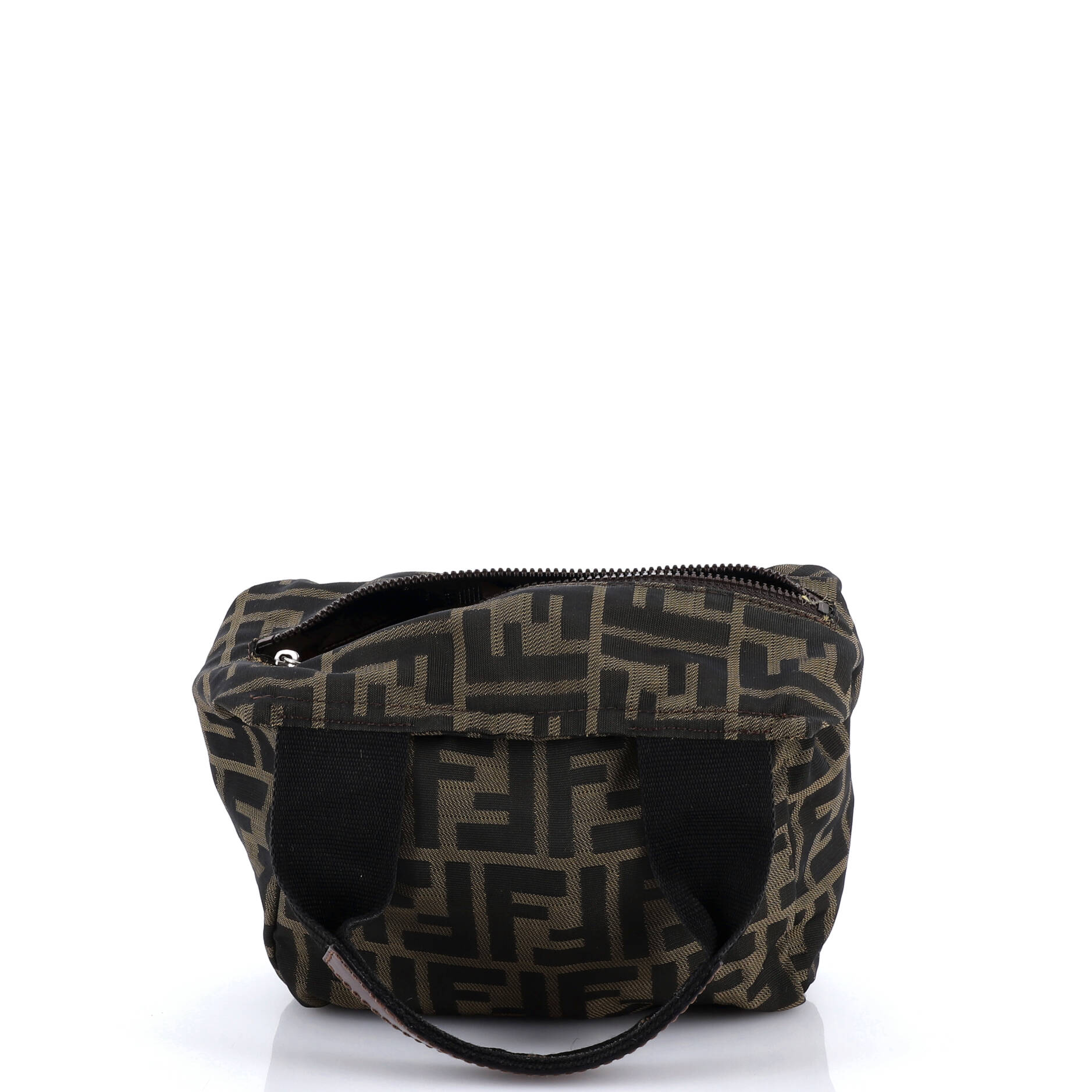 Vintage 1925 Cosmetic Tote Zucca Canvas Mini