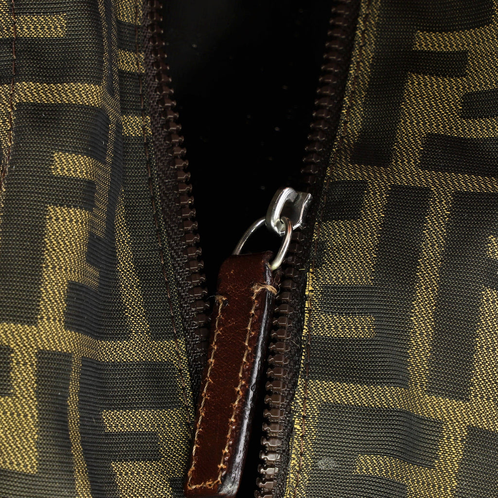 Vintage 1925 Cosmetic Tote Zucca Canvas Mini
