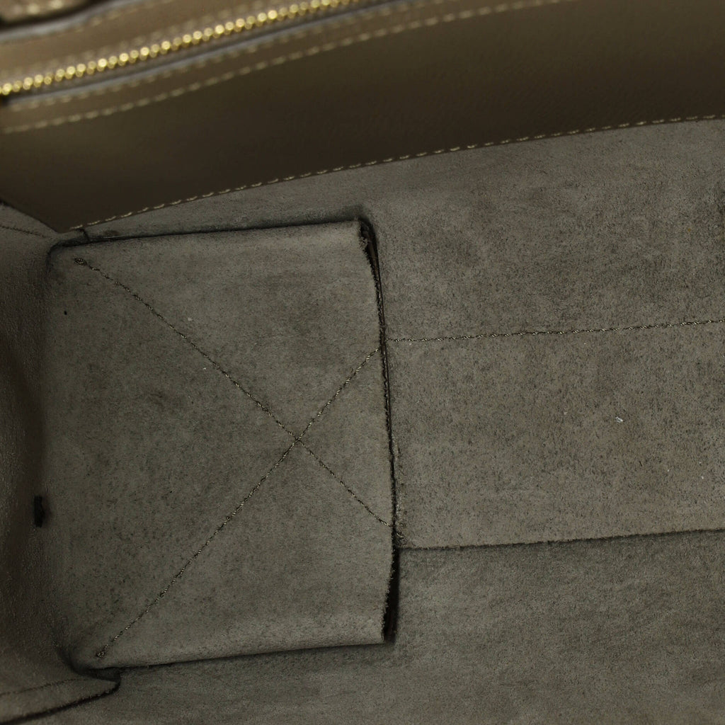 Vertical Cabas Tote Grained Calfskin Small