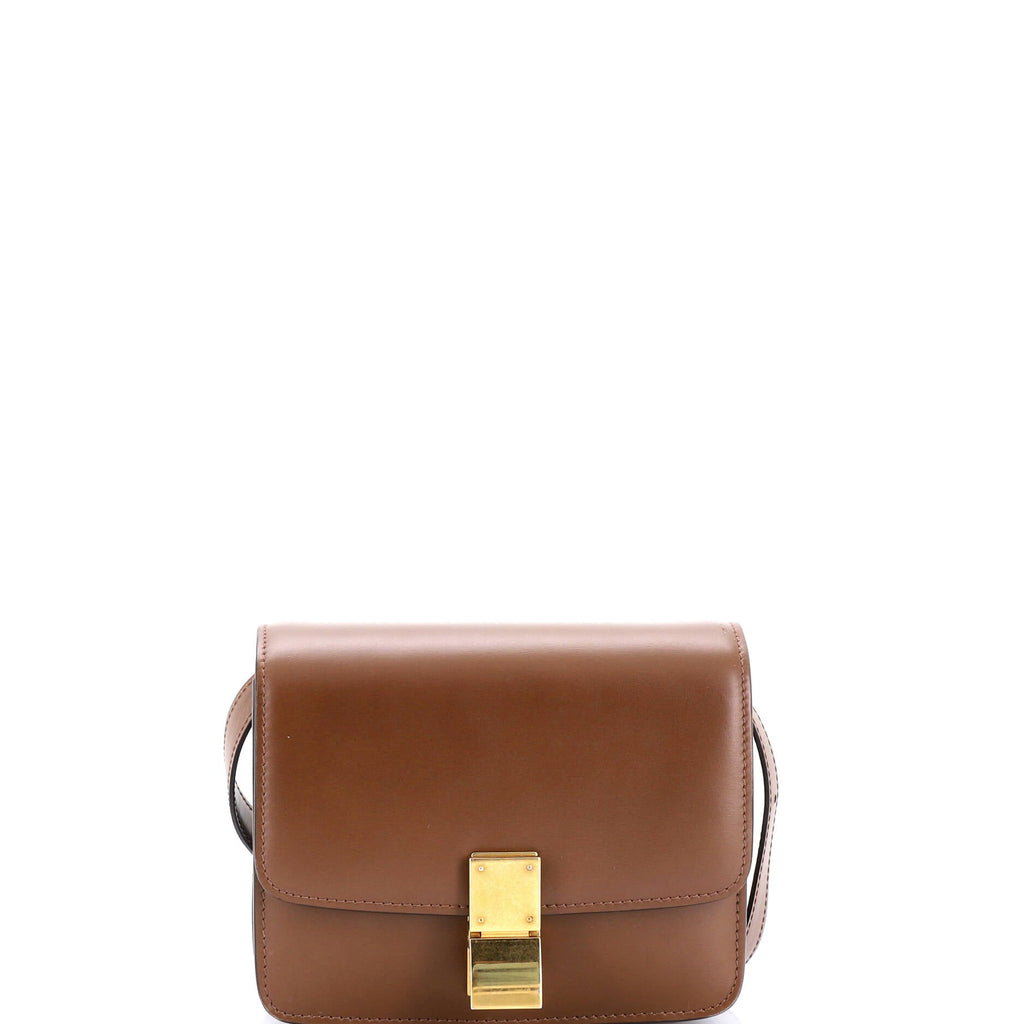 Classic Box Bag Smooth Leather Small