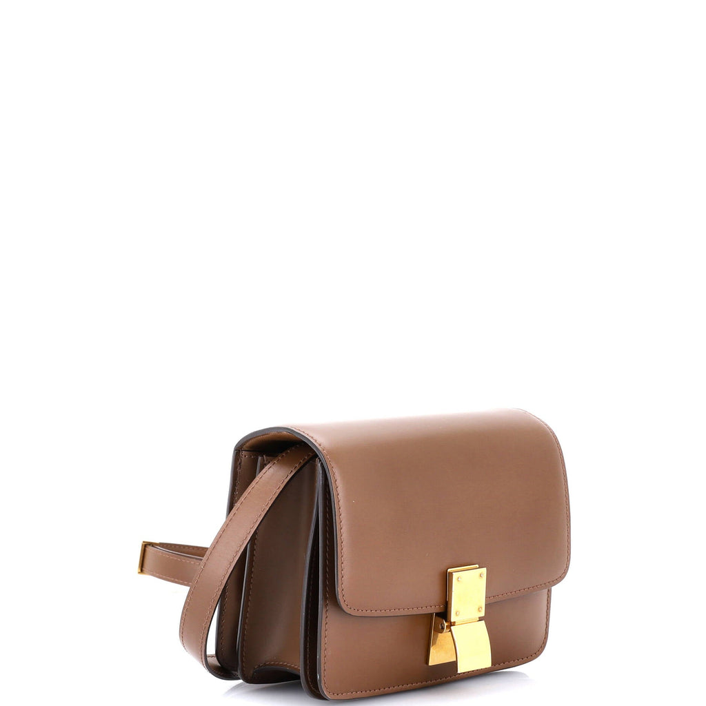 Classic Box Bag Smooth Leather Small
