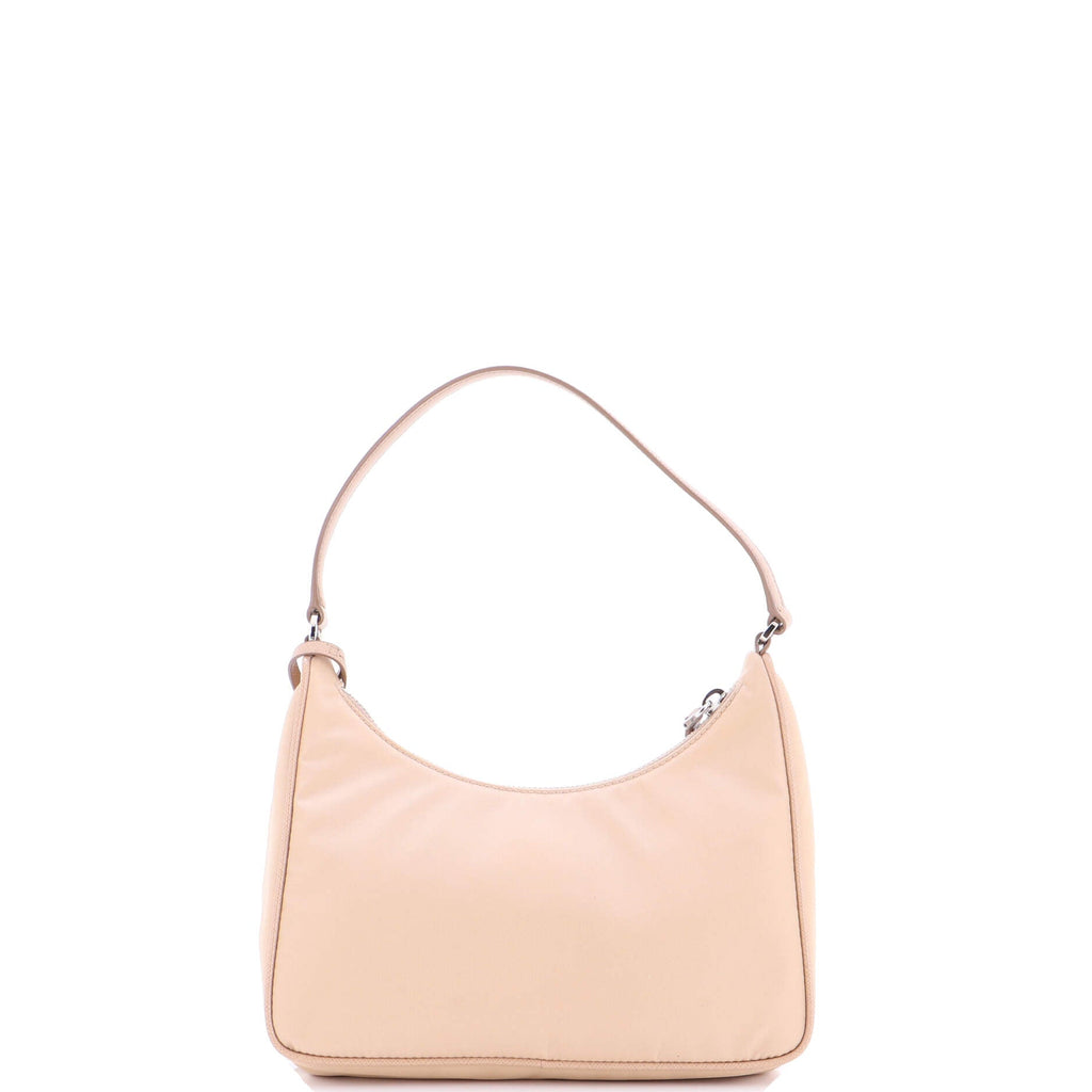 Re-Edition 2005 Hobo Tessuto with Saffiano Leather Mini