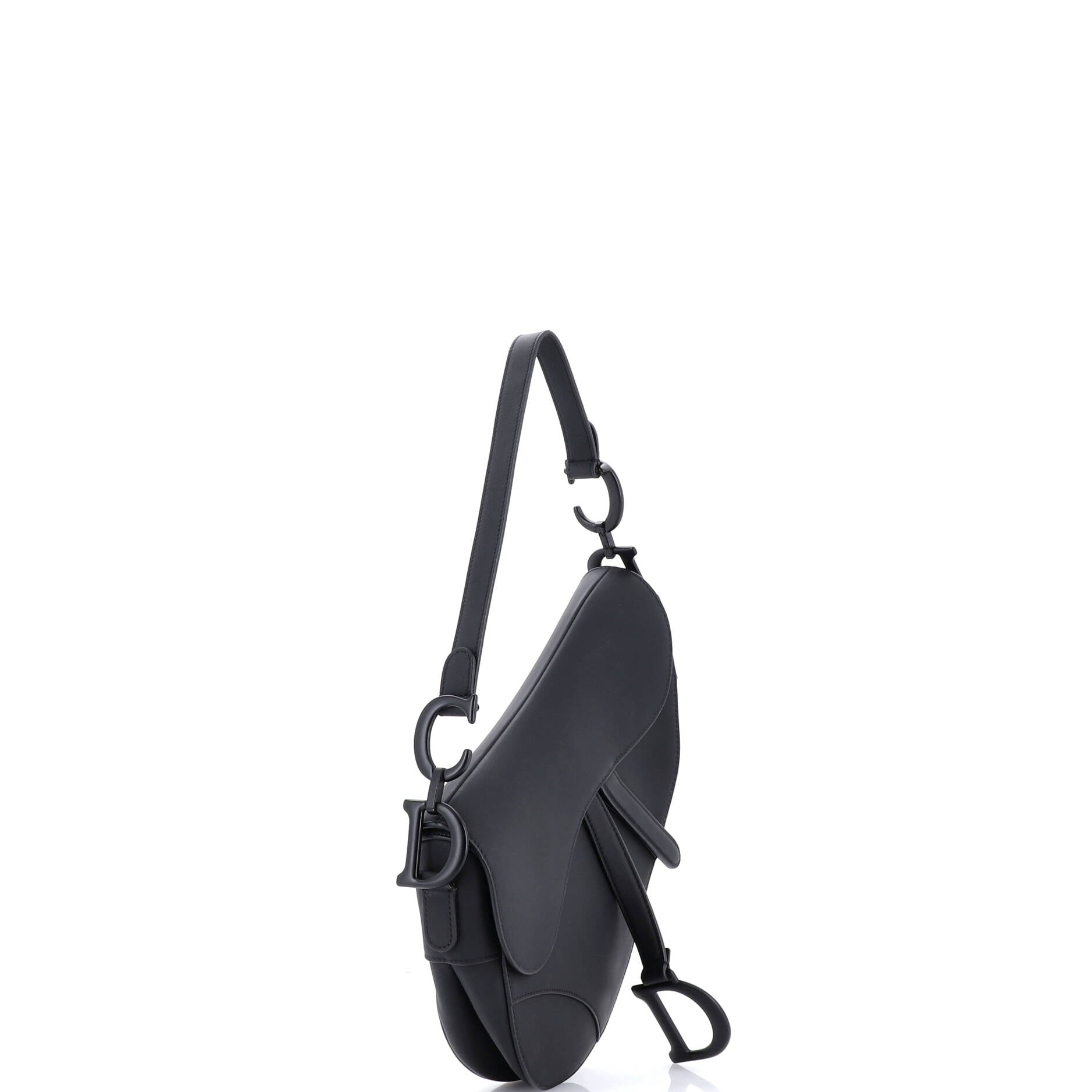 Ultra Matte Saddle Handbag Leather Medium