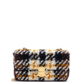 Triomphe Chain Shoulder Bag Shearling Small