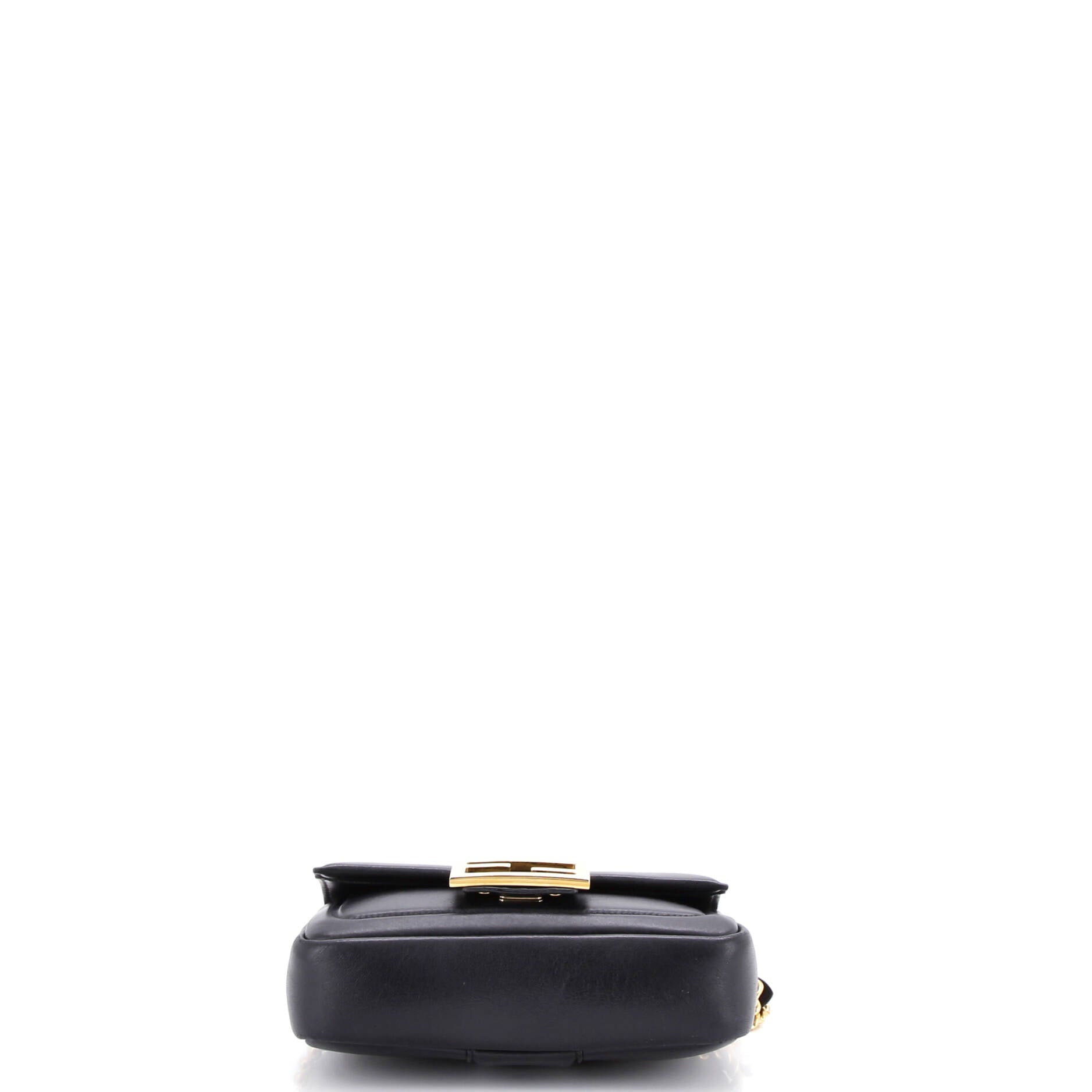 Chain Baguette Bag Leather Mini