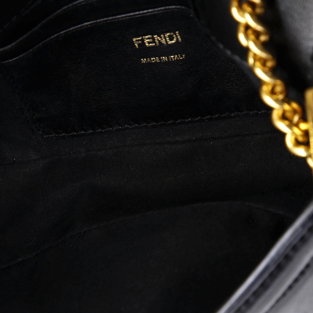 Chain Baguette Bag Leather Mini