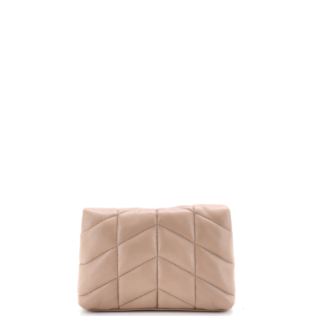 LouLou Puffer Clutch Leather Small