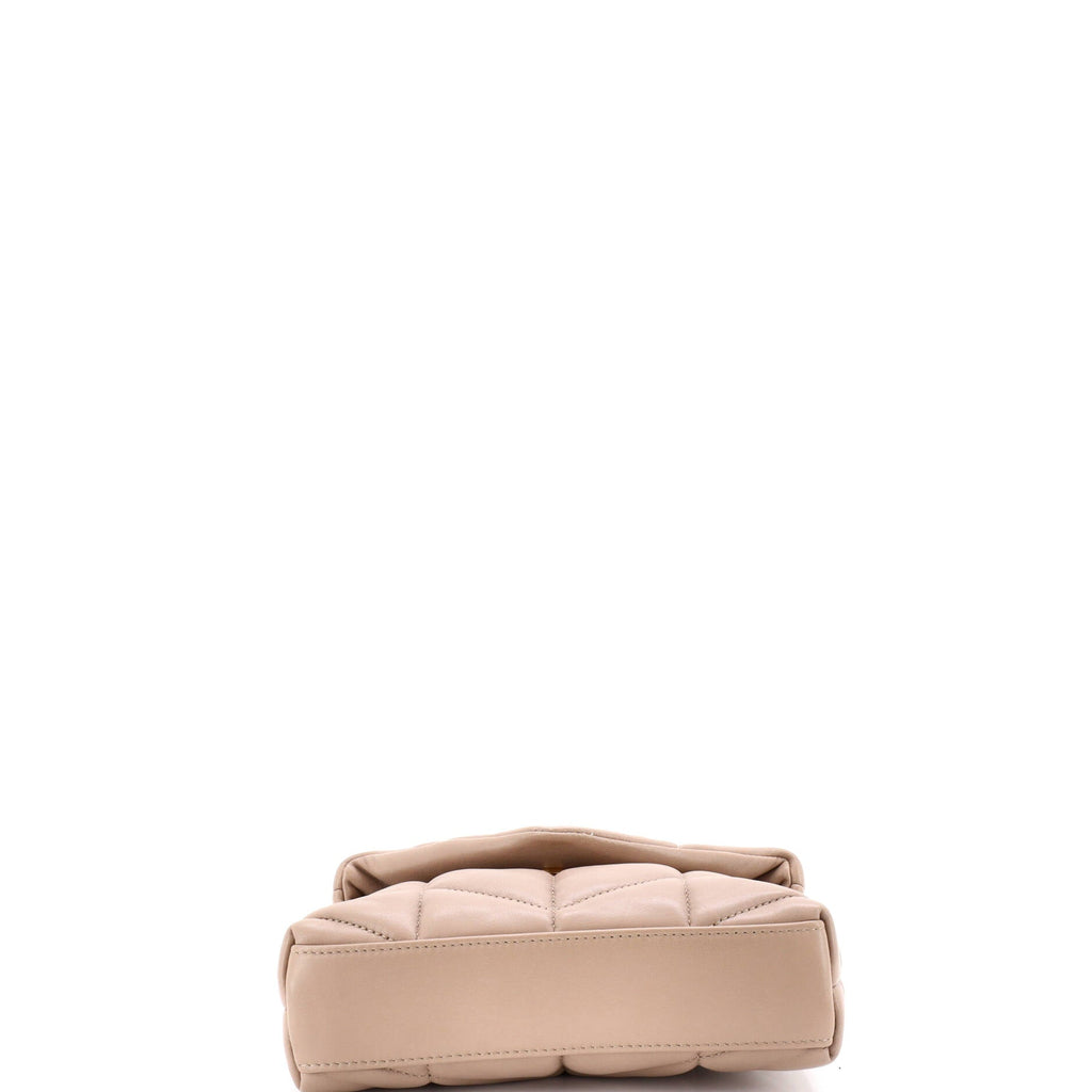 LouLou Puffer Clutch Leather Small