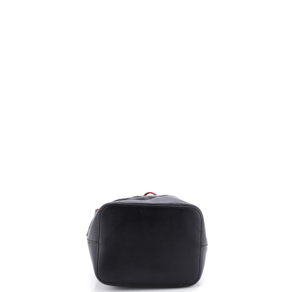 Mon Tresor Bucket Bag Perforated Leather Small