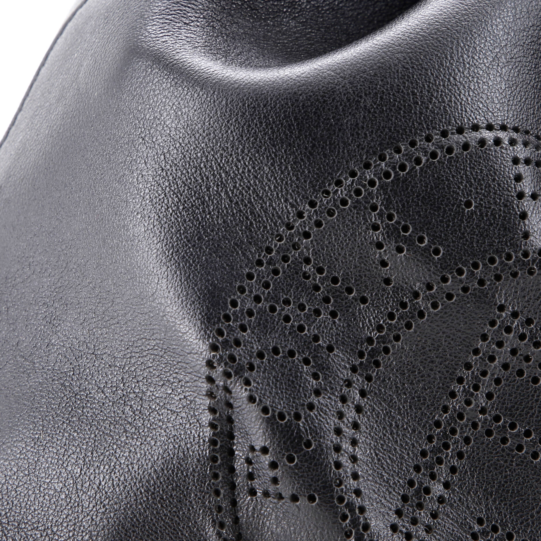 Mon Tresor Bucket Bag Perforated Leather Small