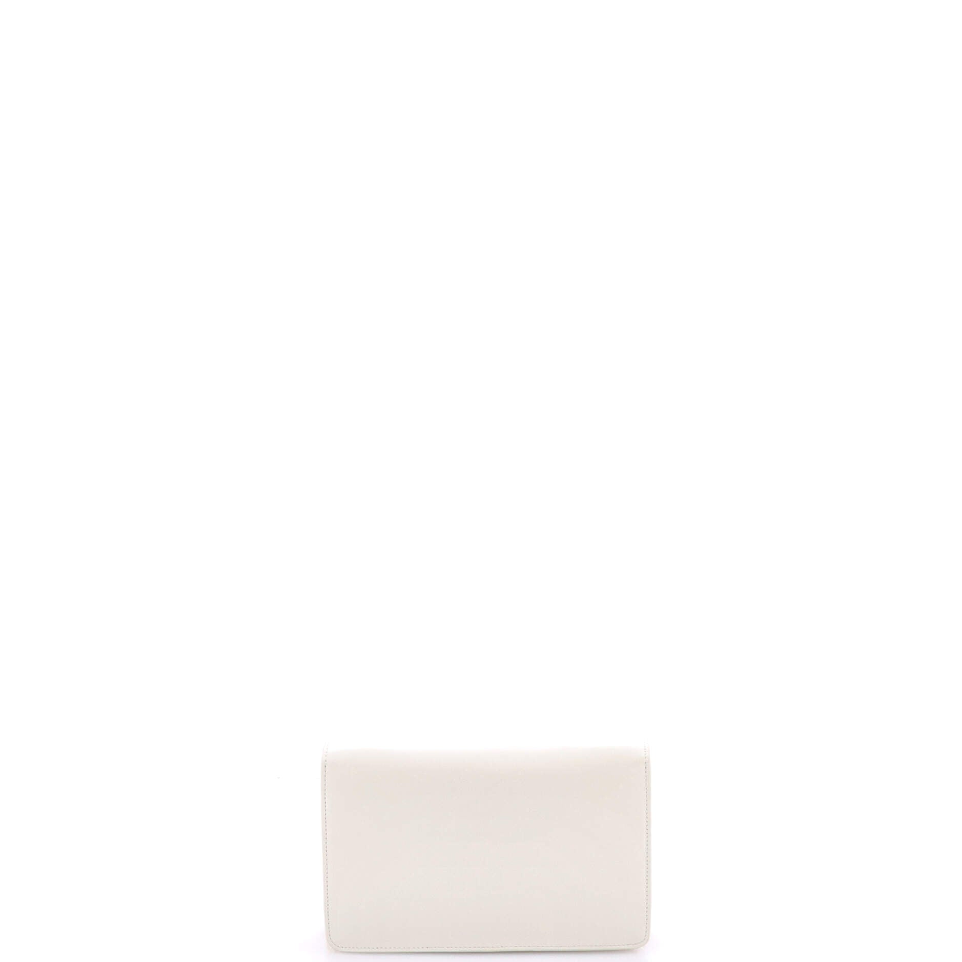 Margo Triomphe Wallet on Chain Leather
