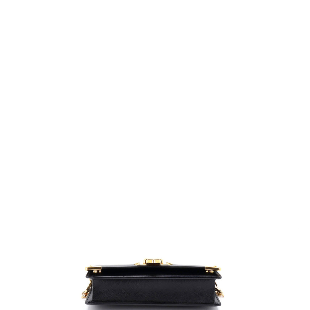 Cahier Crossbody Bag Saffiano Leather Mini