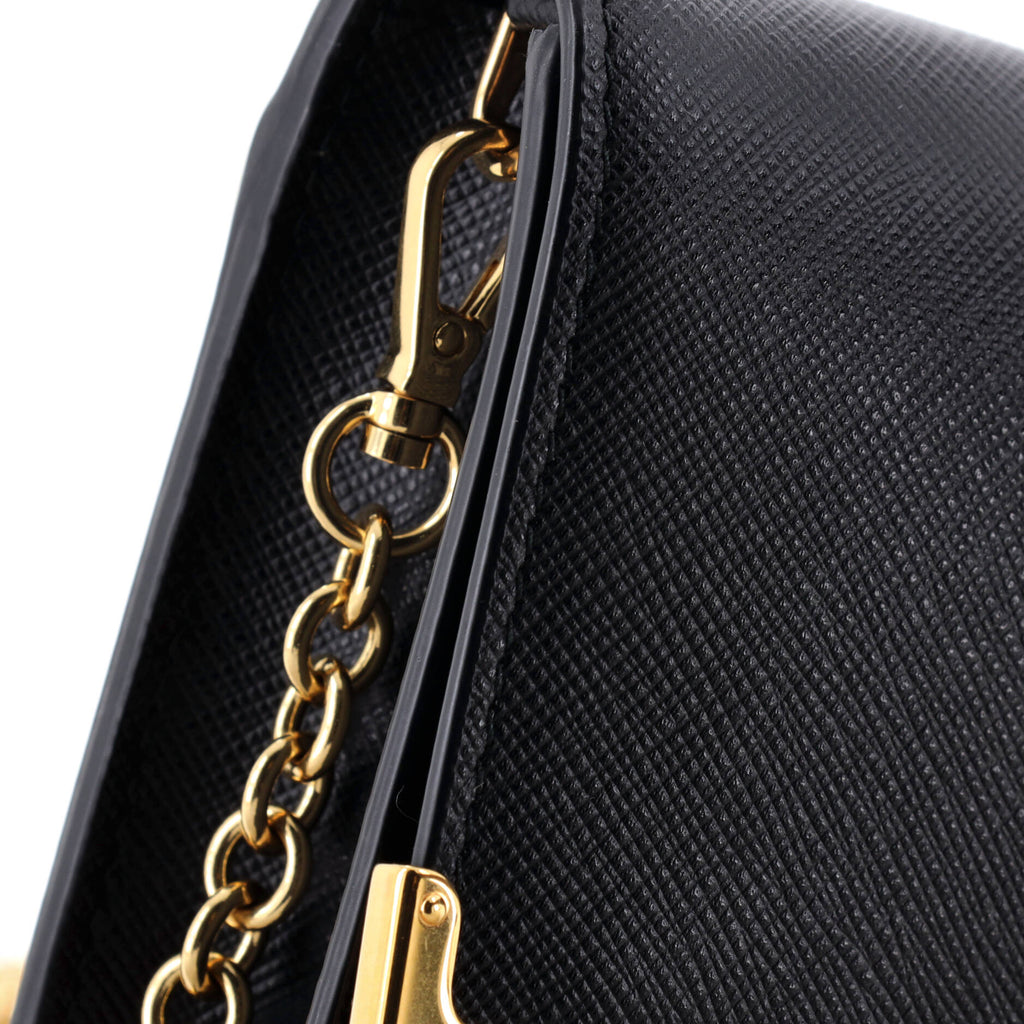 Cahier Crossbody Bag Saffiano Leather Mini