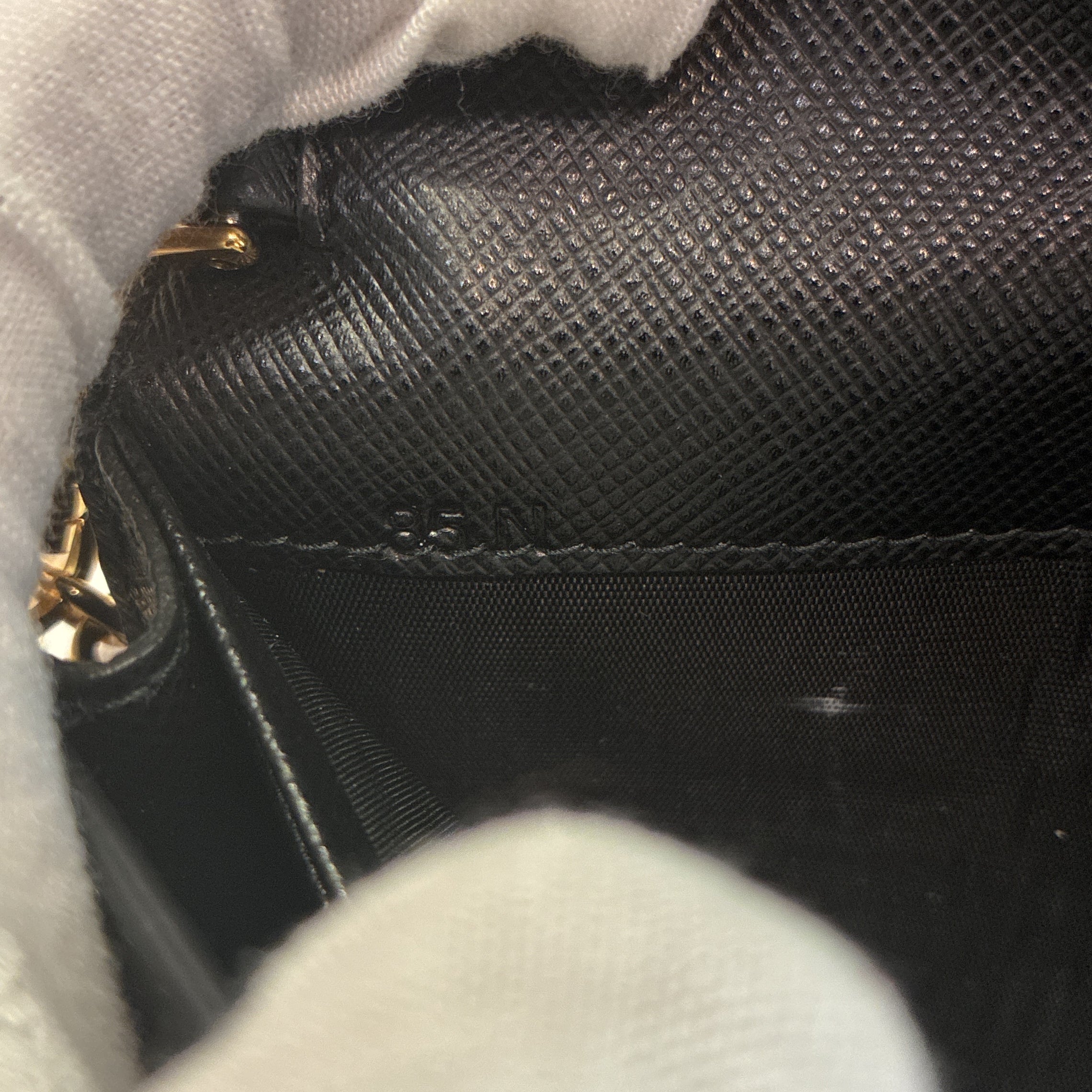 Cahier Crossbody Bag Saffiano Leather Mini