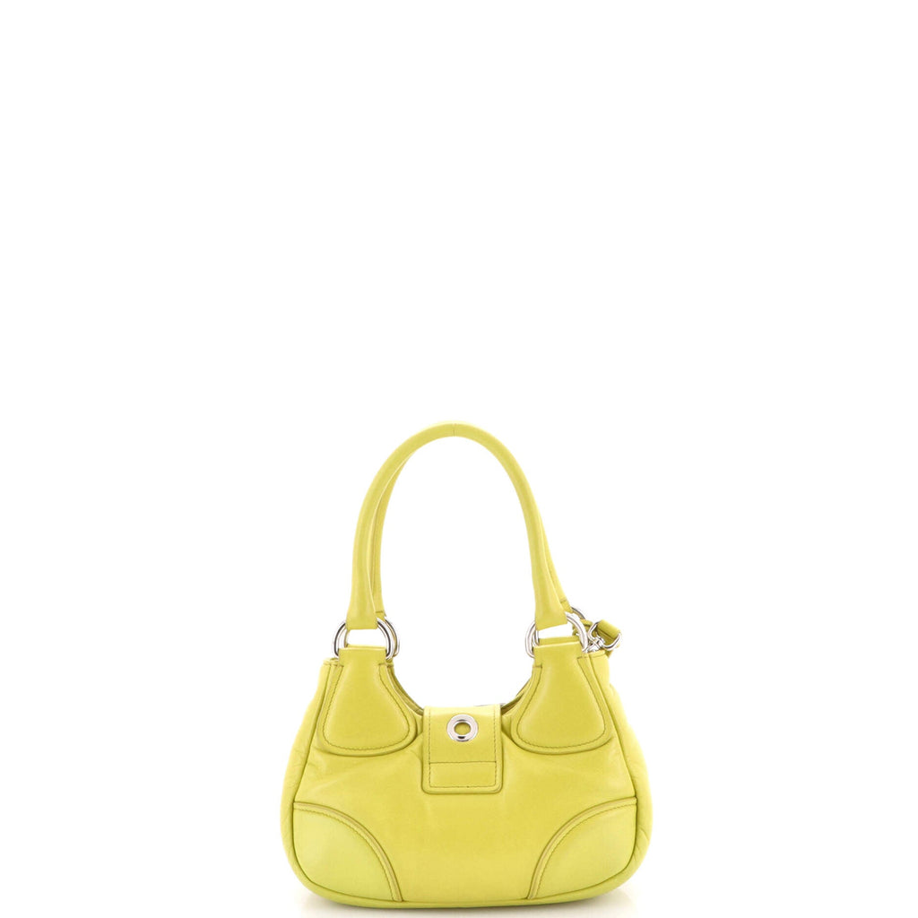 Re-Edition 2002 Moon Handle Bag Padded Nappa Leather