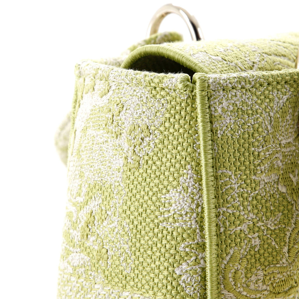 Toile de Jouy Lady D-Lite Bag Embroidered Canvas
