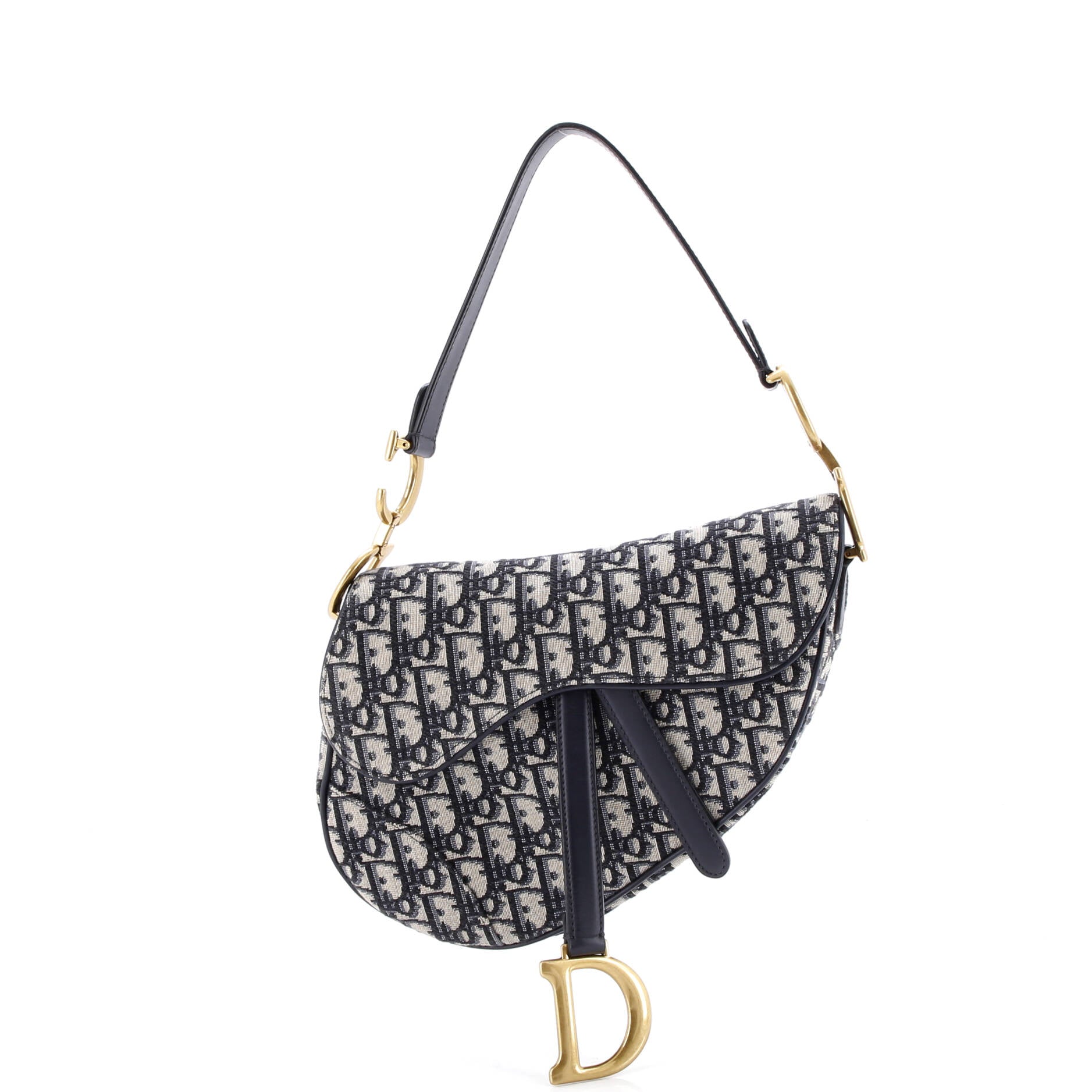 Saddle Handbag Oblique Canvas Medium