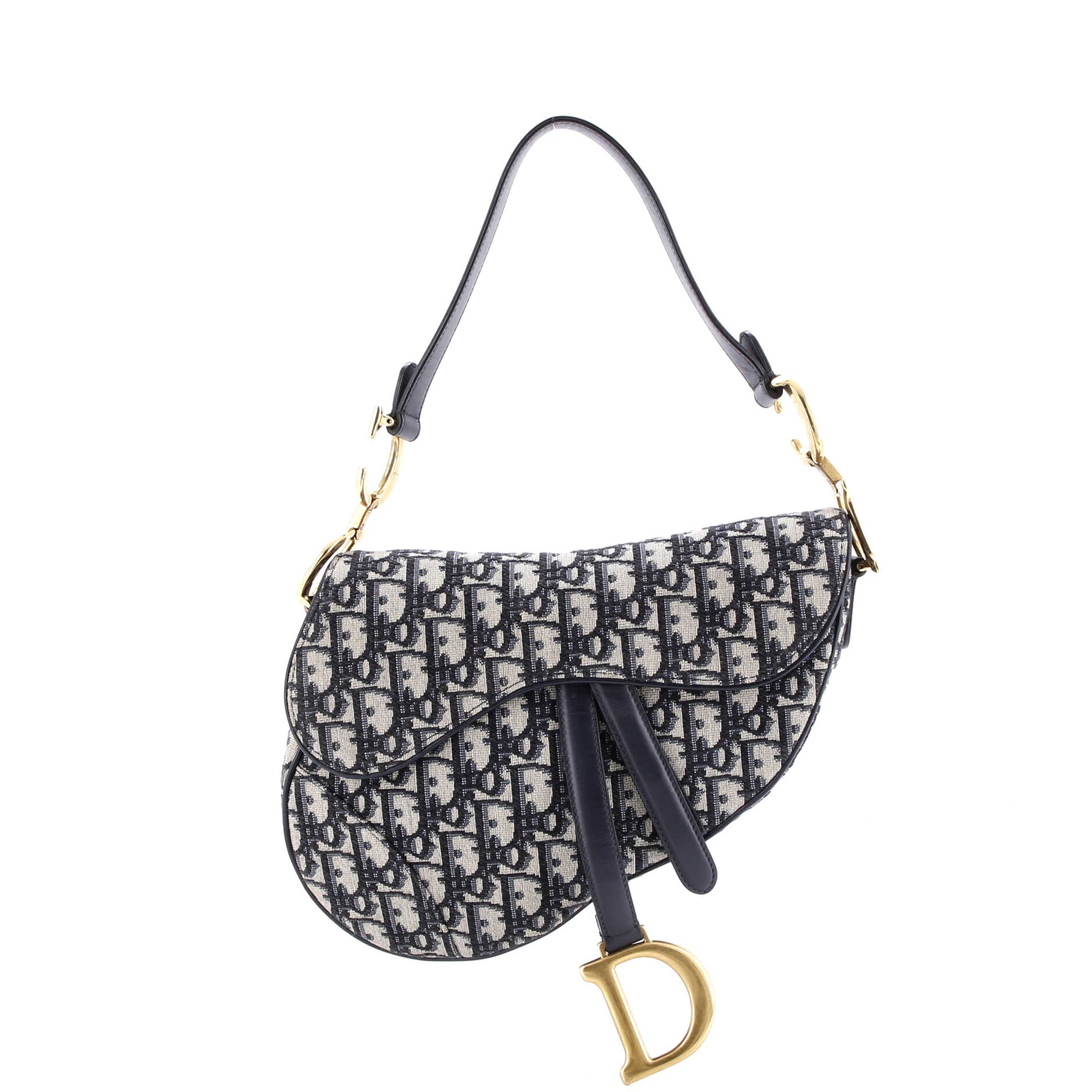 Saddle Handbag Oblique Canvas Medium